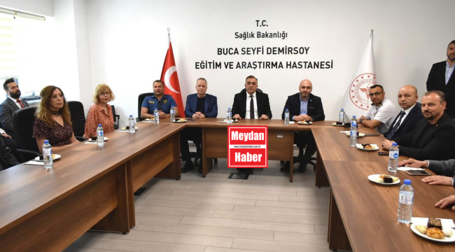 BUCA SEYFİ DEMİRSOY HASTANESİ'NDE TRSM KURUL TOPLANTISI YAPILDI